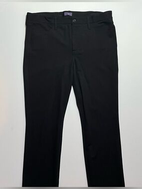 NYDJ Skinny Ponte Trouser Pants, Lift/Tuck, Size 14P, Black